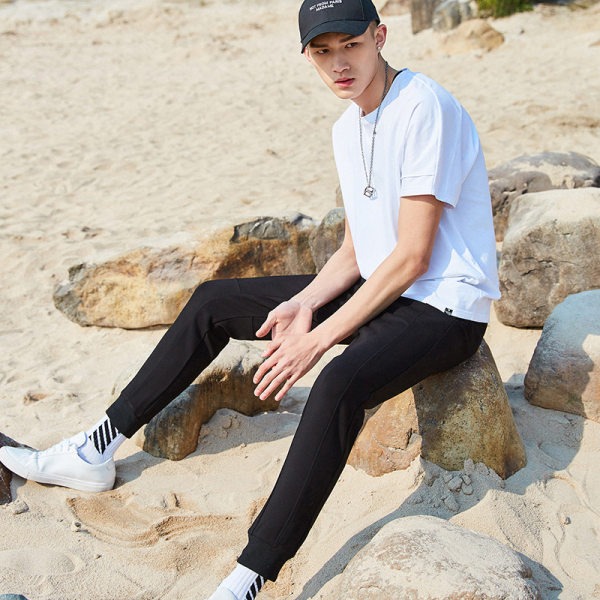 Riverstone 瑞弗史东 潮流哈伦裤 男式运动休闲九分裤 天猫优惠券折后￥109（￥139-30）夏季薄款券后￥99