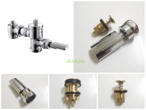 Nine-pastoral squatting foot-pedal flush valve stool time-lapse flushing valve 8407 time-lapse piston valve core foot pedal putter