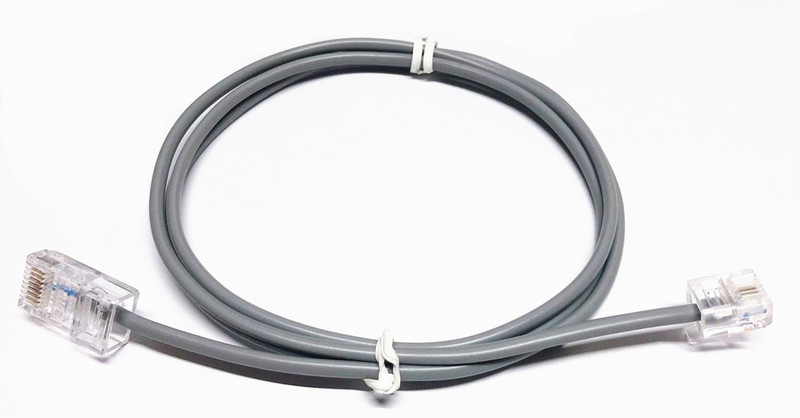 0.6m 1.7m 3.5m Test Line Rj45-Rj11 Jumper Cable Telephone-Network Network-To-Telephone Voice Jumper Cable Network Connector to Telephone Connector