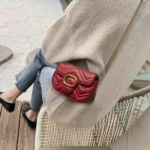 Сумка через плечо, сумка на одно плечо, летняя универсальная цепь, небольшая сумка, коллекция 2023, премиум класс