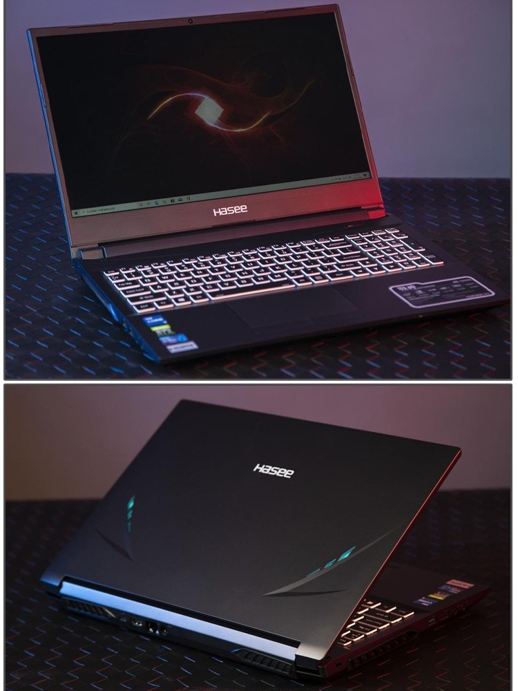 Hasee God of War Gaming Laptop Z8/S8/Z7 E-Sports Notebook Rtx4060/5060 Discrete Graphics Card