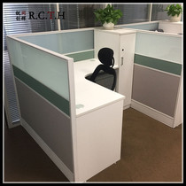 Beijing Office Furniture Custom High Cabinet Screen Station Partition Staff 4 People 6 People Desk Combined Card Seating Table