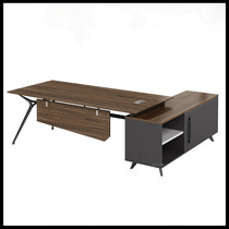 Diau boss desk side cabinet desk modern fashion business office furniture manager desk 4 people desk