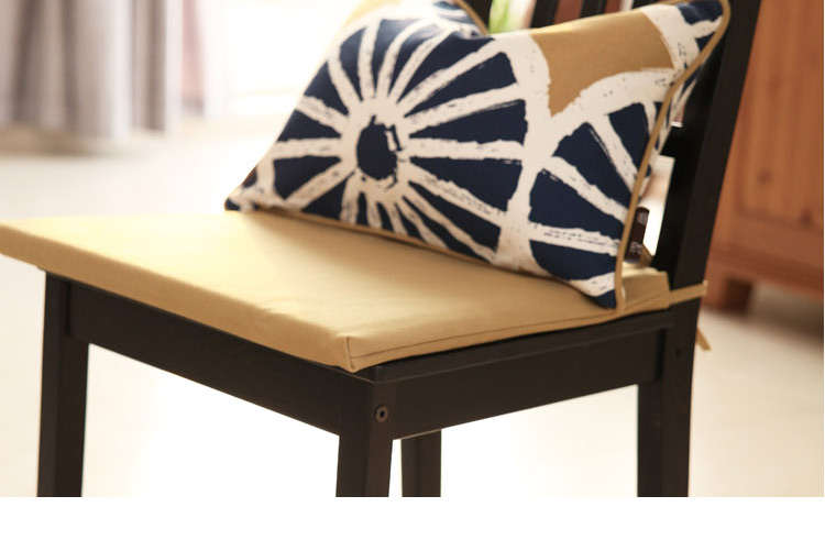 Han Shang Sponge đệm dày chống trượt ghế ăn đệm vải sofa văn phòng đệm có thể tháo rời và có thể giặt đệm bông nệm ngồi