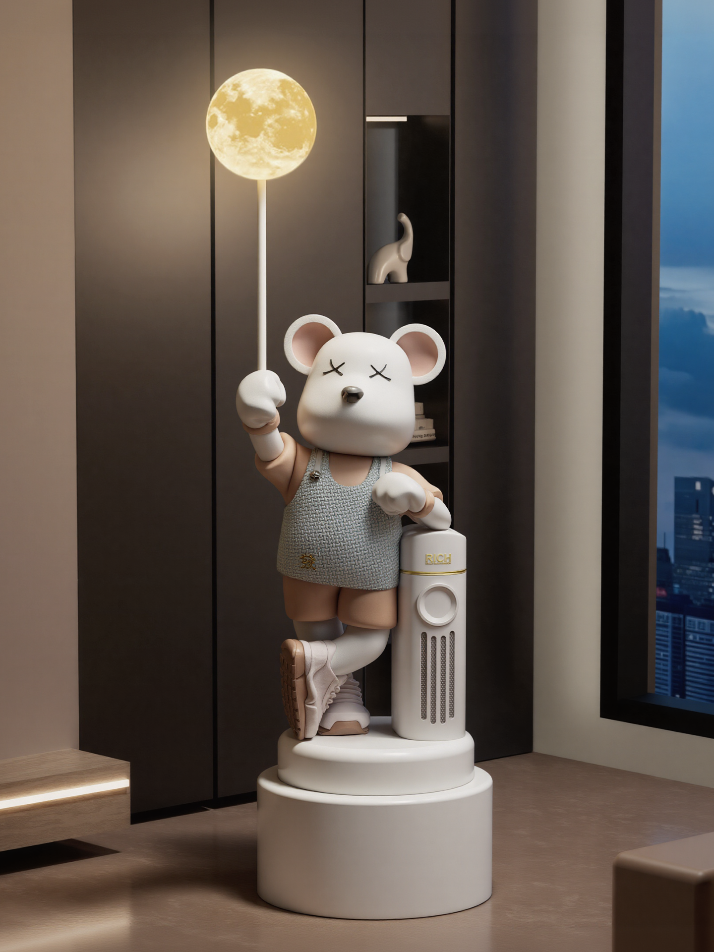 Настольная лампа( FLOOR LAMP ), декоративная, интернет-звезда, стиль легкой роскоши, высококлассный стиль
