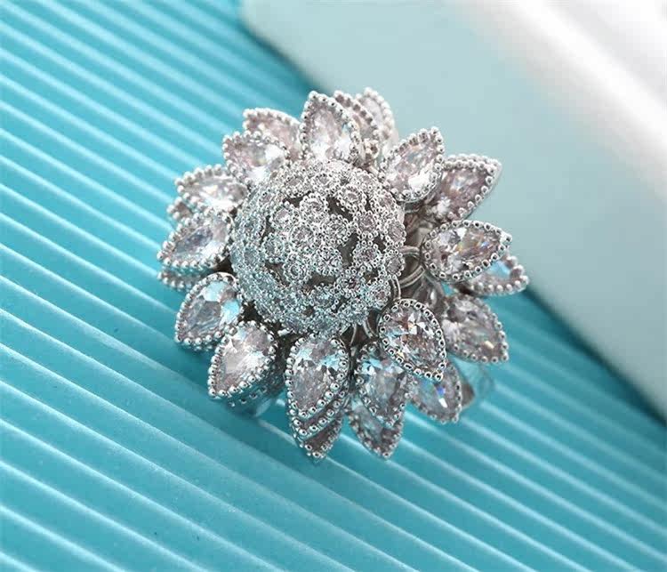 Bague Femme OTHER   en Zircon naturel - Ref 3087472 Image 15