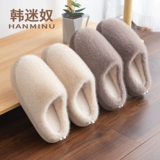 Тапочки, демисезонная удерживающая тепло нескользящая обувь для влюбленных на платформе, коллекция 2023