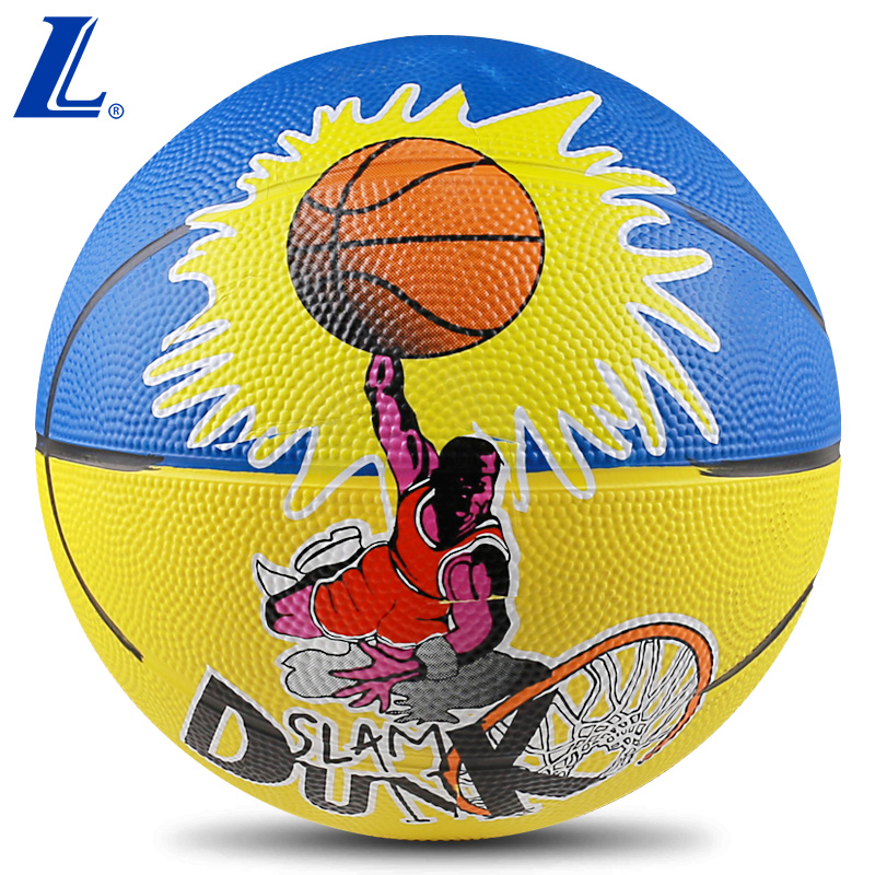 Lanhua Rubber Basketball Children's Kindergarten Special elementary school pupil No. 3 Preschool boy's ball
