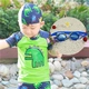 Quần bơi trẻ em bé trai quần đùi boxer đồ bơi bé trai quần bơi trẻ em in hình khủng long vừa và lớn thiết bị bơi lội trẻ em - Bộ đồ bơi của Kid