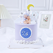 Baking Cake Decoration Cartoon Anne Princess Swing Piece Angel Wings Girl Cloud Plug-in Sweet Table Dress