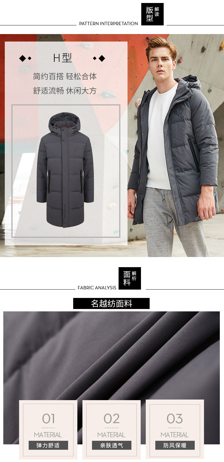 Blouson homme BOSIDENG    - Ref 3120570 Image 8