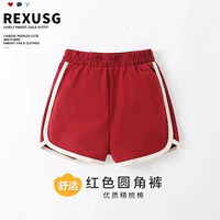 Ретро красные шорты