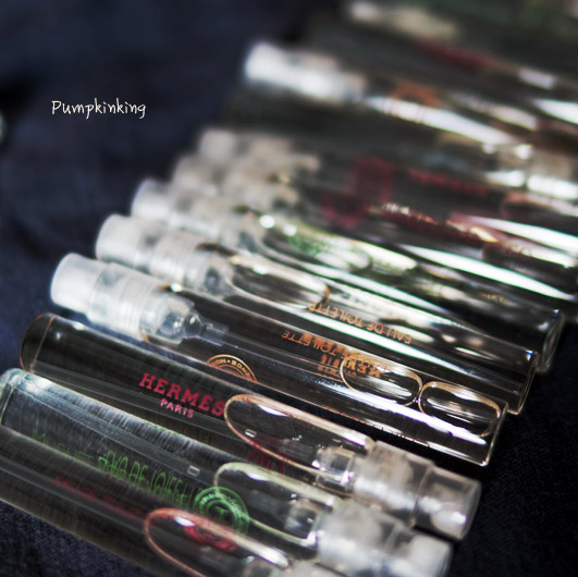 Original dress Trial Package Hermessence smells of scented scented Yunnan sweet-scented osmanthus rose road Jasmine cedar and other 4ml