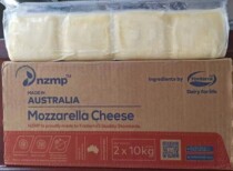 Fonterra mozzarella cheese NZMP mozzarella 10KG pizza cheese bar