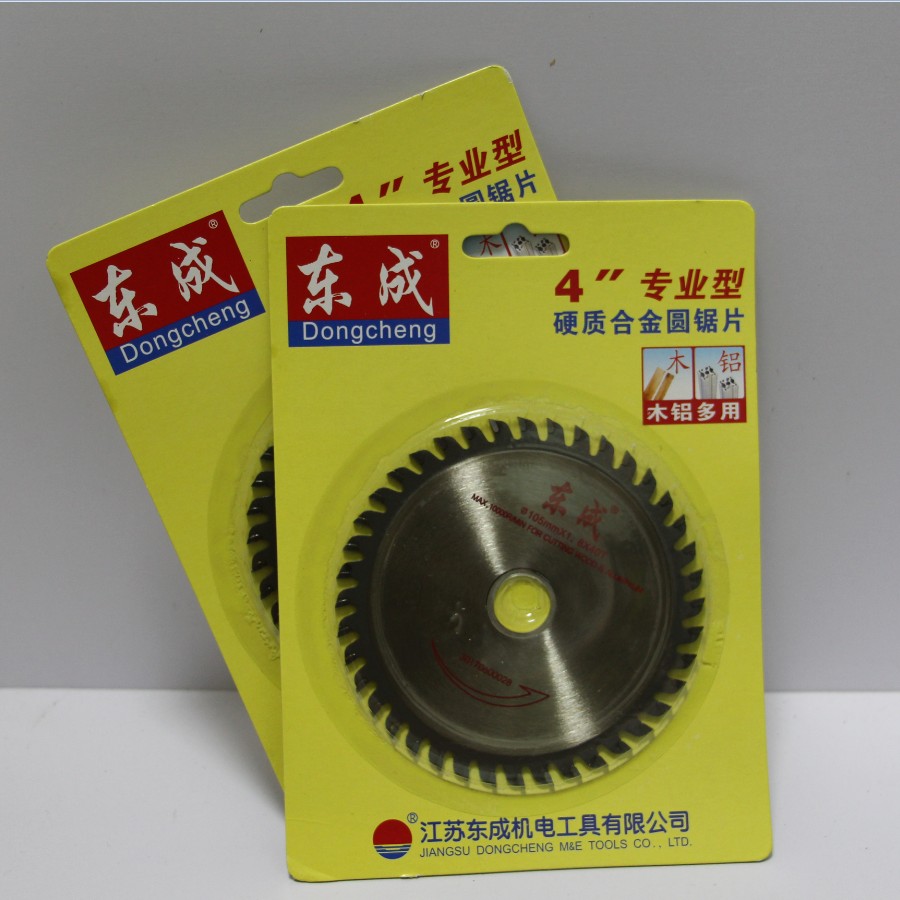 Lưỡi cưa gỗ Dongcheng lưỡi cưa máy mài góc 4 inch lưỡi cưa tròn 7 inch 9 inch 10 inch lưỡi cắt hợp kim Phụ kiện dụng cụ điện máy vặn vít dùng pin