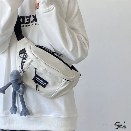 Брендовая японская нагрудная сумка, сумка через плечо, универсальная вместительная и большая поясная сумка для велоспорта, в японском стиле, в корейском стиле