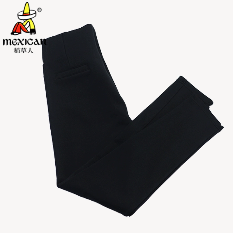 Phụ nữ Mexico / Bù nhìn dày mặc bên ngoài Quần giữ nhiệt Cạp quần trơn 27651BC - Quần nóng lên