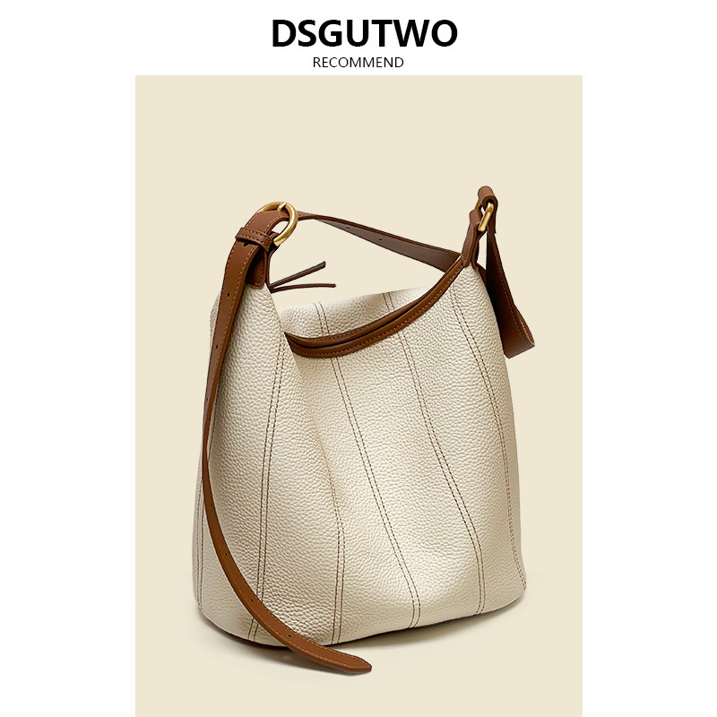 AJ MECICA Lazy Wind large capacity bag Pet Backpack Bucket Bag commuter Pack 100 hitch casual tote bag-Taobao