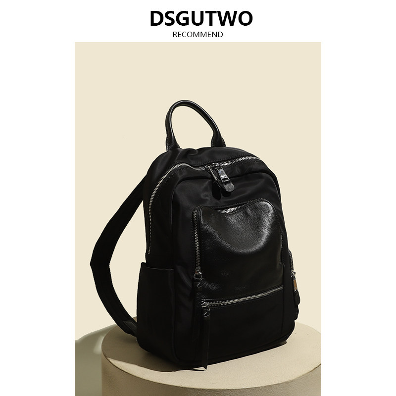 AJ MECICA brief 100 hitch oxford cloth 2023 new nylon canvas Korean version trendy casual pet backpack-Taobao