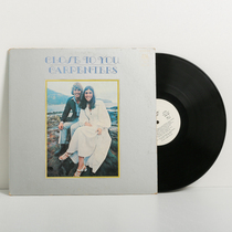 Black vinyl record lp carpenter brother and sister Carpenters Close To You 12 inch black vinyl used