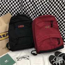 Japanese Brush Street retro harbor style backpack Joker ulzzang students Street Photo bag men and women couples shoulder bag tide