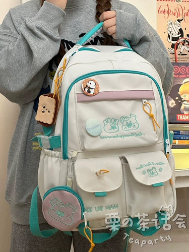 Японский вместительный и большой школьный рюкзак, стиль, для средней школы