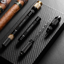 Cigaron cigar drill hole opener cigar drill double-head puncher sharp cigar cutter CLR-21CY1