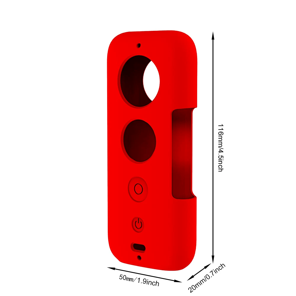 Insta360 ONE X panoramic camera Silicon glue case protective cover 360onex protective case protective shell 360 accessories