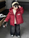 Boys' down jacket thickened 2025 winter new children's Korean style style bread coat cotton coat baby winter clothes