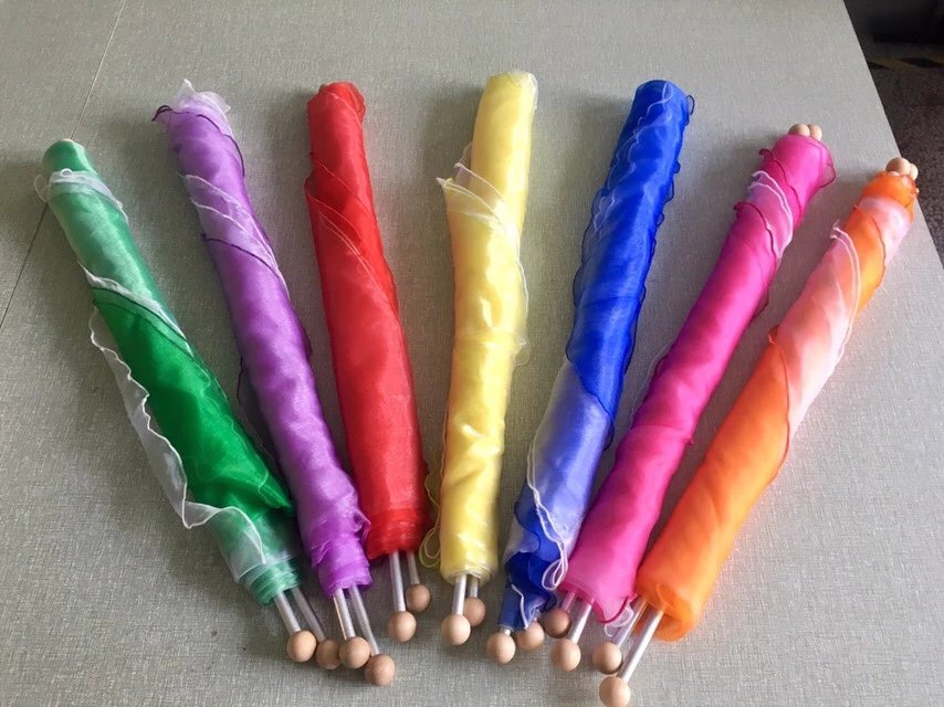 Flag-Banner Adornment Seven Colors Round Flag To Flag Hard Pole Flag