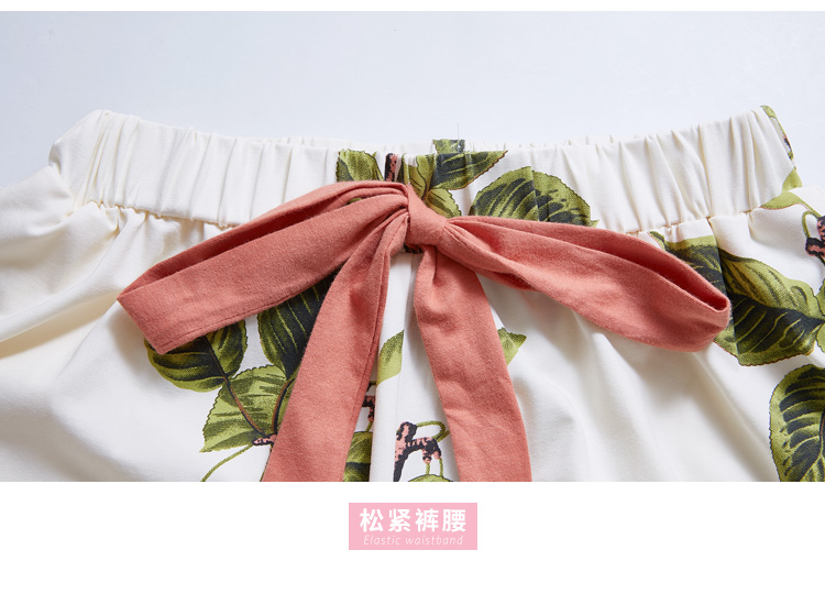Bộ đồ ngủ của phụ nữ mùa hè bông đặt ngắn tay áo hai mảnh mỏng thời trang mặc giản dị mùa hè 2018 mới Ins mùa hè