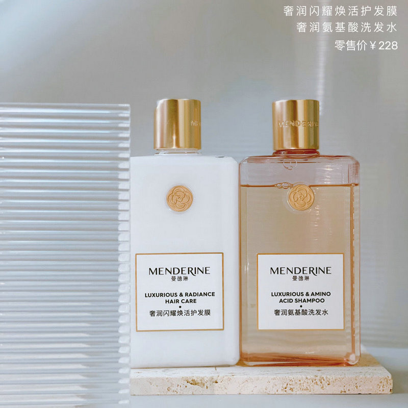 Mandeline's new official self-shop for luxurious and shiny shiny and smooth hair film shampoo and scalp