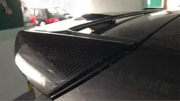 11-16 Polo polo sửa đổi sợi carbon đuôi gió Lưỡi Polo Polo sợi carbon lông mày sửa đổi bao gồm - Sopida trên cánh gió xe hơi