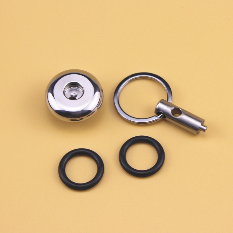 Tairong GP-1 sports car 400 modified oil cover stainless steel anti-theft screw modified oil ruler