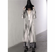 Dark Black Department Mountain Benwind Small crowdsourced design cdg cherry blossom pink white smoke Smoky Fizzy sensant wool coat jacket