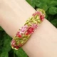 Điểm mới Mở Cloisonne Vòng tay Vòng tay Trang sức Vòng đeo tay Vòng đeo tay Hoa hồng rỗng