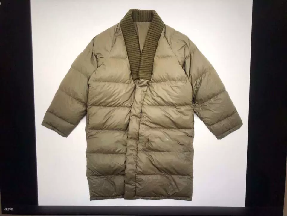 Пальто-для-куртка с пухом visvim 18AW SPOT YUKATA DOWN COAT
