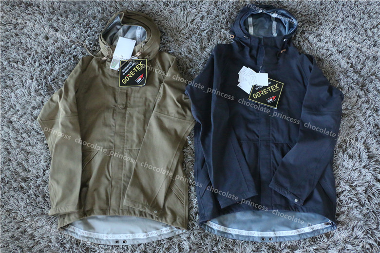 ジャケット・アウター visvim nomad gore-tex 3L Visvim 限量款Nomad 3L Gore-Tex JKT 蓝染牛仔表面连帽夹克