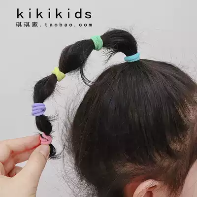 Small Hairband tide baby towel ring does not hurt hair, rubber band tie hair children hair accessories girls Korean Hairband