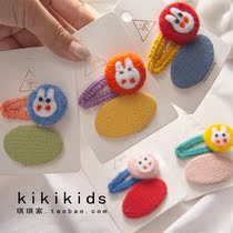 Childrens hair accessories wool felt hair card Korean headdress little girl clip baby Princess cute hairclip girl bbclip