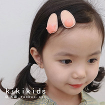Little girl ball ball hair ornaments Student five-pointed star clip children bangs clip Female baby hair hair headdress BB clip