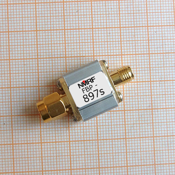 897 5 (880-915) MHz EGSM dedicated SAW bandpass filter 35MHz bandwidth SMA connector