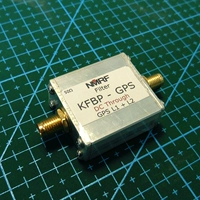 GPS L1+L2 спутниковое позиционирование и навигация двухканальный полосовой фильтр встроенный канал постоянного тока интерфейс SMA