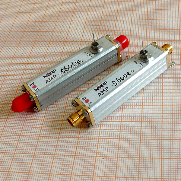 5 8G General purpose microwave amplifier 5000~6000MHz RF amplifier SMA interface