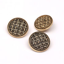 British style metal button celebrity French suit black suit suit button coat womens coat sweater button