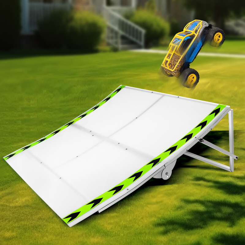 1m * 1m Remote Control Car Jump Platform Take-Off Board Runway Stunt Toy Suitable for Various Scale Remote Control Cars