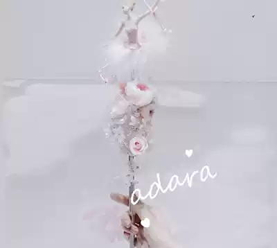 ay hand-made wedding ceremony bride's hand-held scepter ballet girl Everlasting Flower dancing dream lolita cane