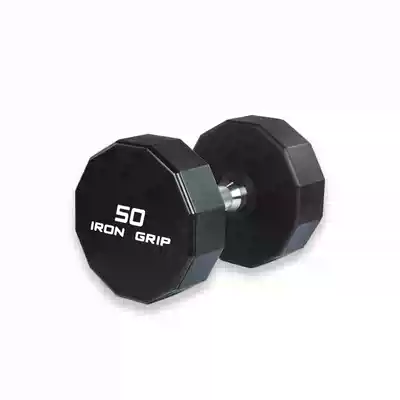 IRONGRIP polyurethane pu dumbbells 2 5-50KG environmentally friendly and tasteless gym Iron Hall fixed practice arm muscles commercial