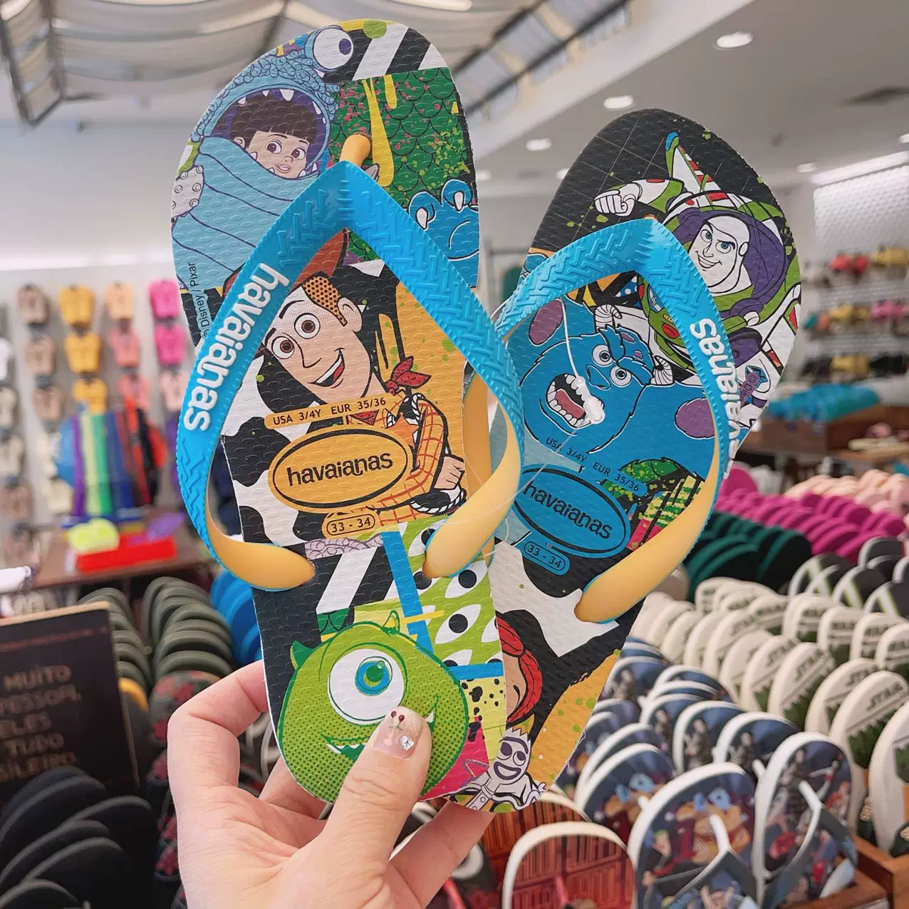 Новые Brazil Havaianas Havana персонаж человека Drag Мужские сланцы