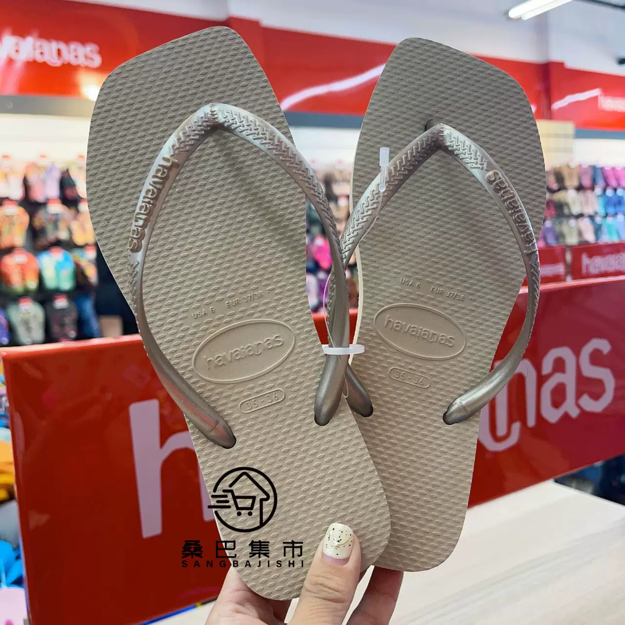 Бразильские havaianas Havana шлепанцы для женщин надевать нескользящие ванная тапочки уголок сандалии однотонный цвет стройный